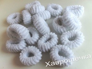 Гумка широка, 4 см, БІЛА
